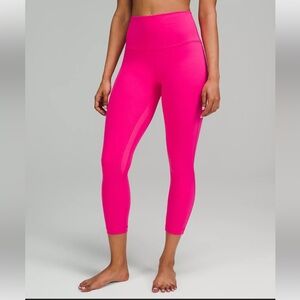 Lululemon align 25” sonic Pink Leggings size 2